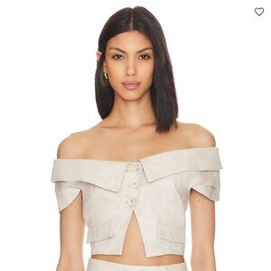 L’academie Off the Shoulder Orsina Top // S